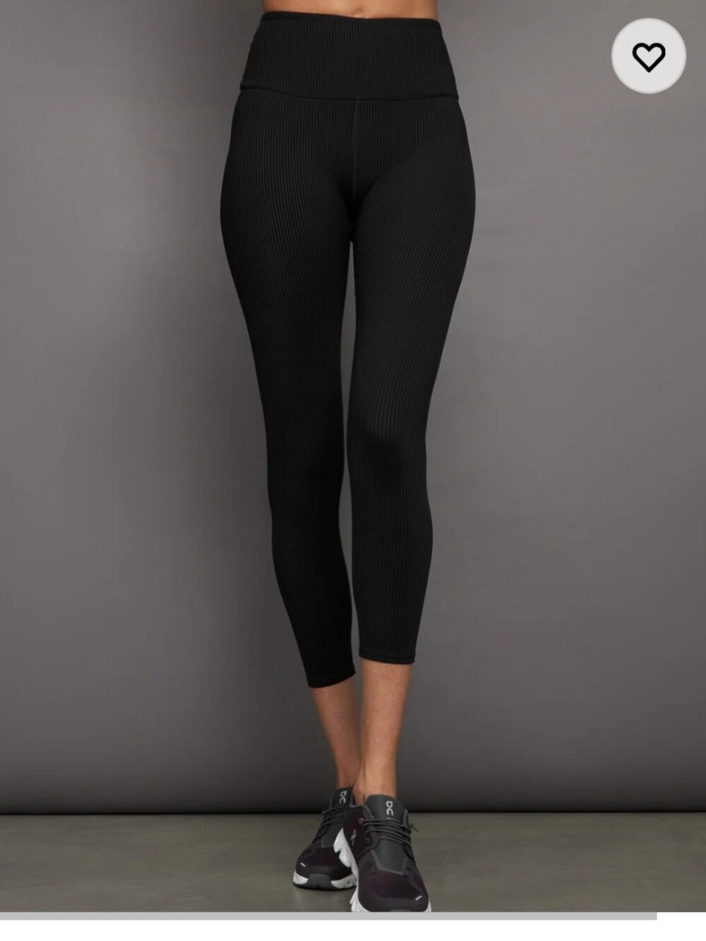 CARBON38 Ribbed 7/8 Legging Size M - Picture 3 of 11